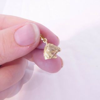 14ct Gold Horses Head Charm/pendant,  Novelty Vintage