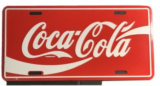 Vintage Coca Cola License Plate