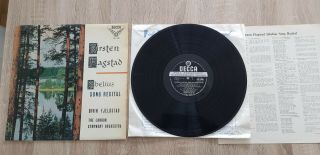 Decca Sxl 2030 Wbg Ed1 - Kirsten Flagstad - Sibelius Song Recital Fjeldstad Nm