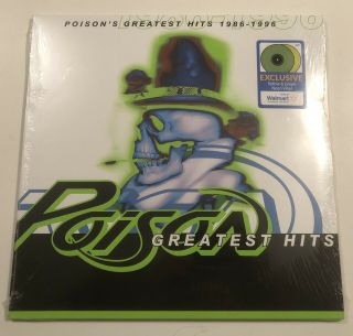 Poison Greatest Hits 1986 - 1996,  2lp Exclusive Yellow & Green Vinyl,  Walmart