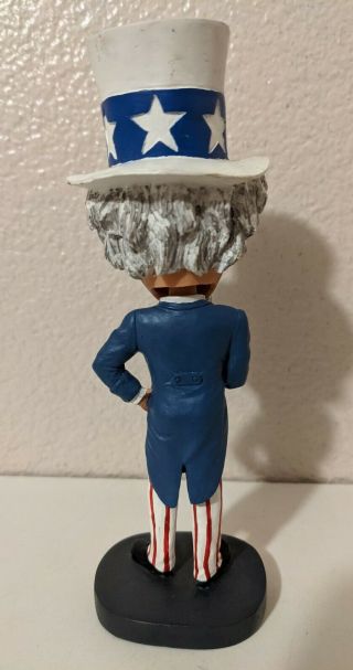 Uncle Sam Bobble Head Knocker Figure American Patriotic Collectible Gift by NECA 3