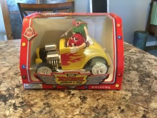 M&m Hot Rod Roadster Candy Dispenser M&m Rebel Without Clue Car