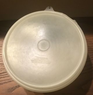 Vintage Tupperware 271 Sheer Mixing Storage Bowl Container with Lid 228 2