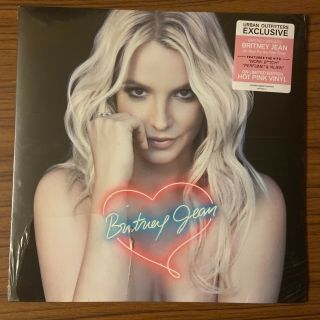 Britney Spears Britney Jean Hot Pink Vinyl Record Limited Lp