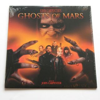 John Carpenter Ghosts Of Mars Soundtrack Vinyl Record Limited Edition Oop