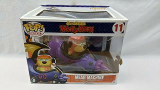 Funko Pop Rides Hanna Barbera Wacky Races Muttley & Mean Machine Box