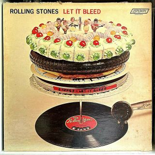 Let It Bleed The Rolling Stones 1969 Vinyl London Records 1st Press