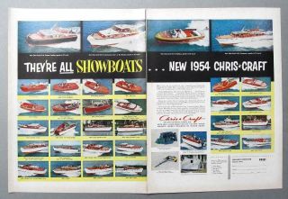 1954 Chris Craft Model Line Ad 36 