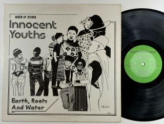 Earth,  Roots And Water " Innocent Youths " Reggae Lp Summer