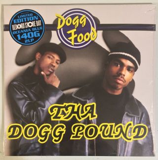 Tha Dogg Pound Dogg Food Vinyl 2lp Rsd 2020 140gram Oceania Blue Limited Ed Seal