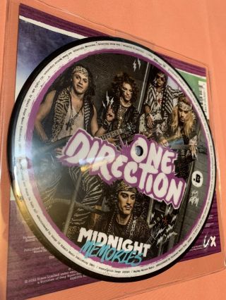 One Direction Midnight Memories Vinyl Record Zayn Niall Louis Liam Harry