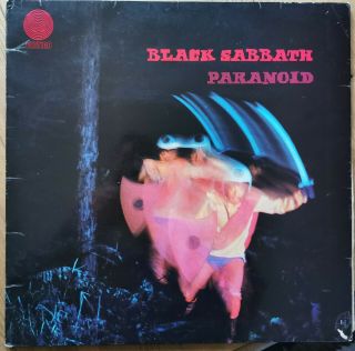 Black Sabbath - Paranoid Lp (spaceship Label)