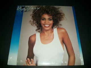 Whitney Houston 1987 Vinyl Record Album Arista Al - 8405 - Vintage