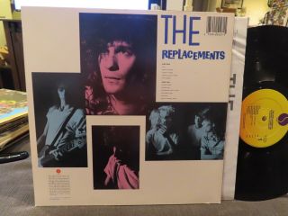 THE REPLACEMENTS - PLEASED TO MEET ME 1987 NEAR - VINYL LP DMM STERLING 3