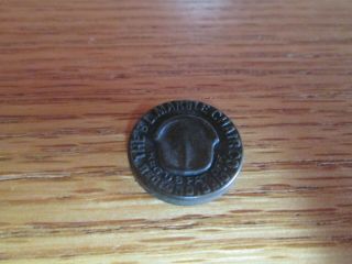 Vintage B.  L.  Marble Chair Co.  Bedford Ohio Metal Identification Tag