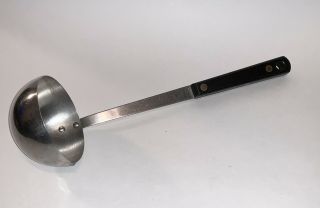 Vintage 10.  5 " Chalfont Stainless Steel Kitchen Ladle With Pour Spout