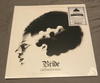The Bride Of Frankenstein B&w Swirl Vinyl Soundtrack Waxwork