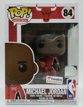 Funko Pop Basketball Bulls 84 Fanatics Exc Michael Jordan,  Protector