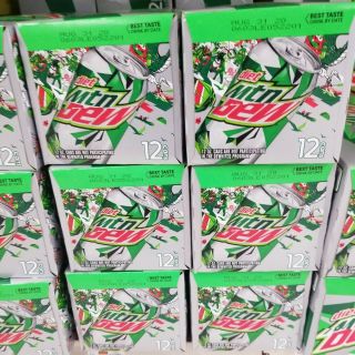1x 12oz 12pk Diet Mountain Dew Cans Fresh Dt.  Mtn Dew