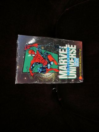 1992 Spiderman Marvel Universe 3 Factory Box