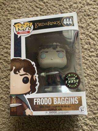 Funko Pop Movie Frodo Baggins Chase Figure Lord Of The Rings Hobbit
