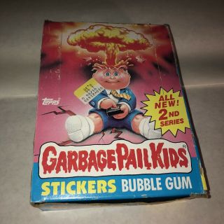 1985 Topps Garbage Pail Kids 2nd Series Box 48 Wax Packs