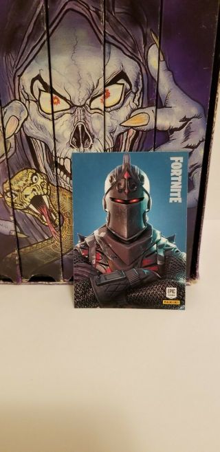 Black Knight Legendary Fortnite Trading Card 2019 Panini Series 1 252 (no Holo)