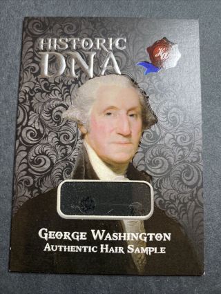 2020 Historic Autographs Potus George Washington Dnaauthentic Hair 66/102 W/book
