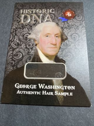2020 Historic Autographs POTUS George Washington DNAAuthentic Hair 66/102 w/Book 3