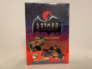 Topps 1993 Batman The Animated Series Trading Cards - Factory Box