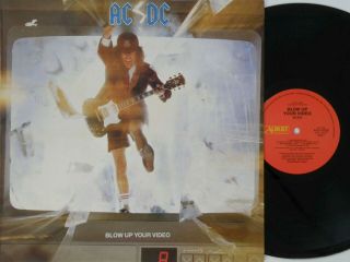 Ac/dc Blow Up Your Video 1988 Oz Albert 1st Press Red Label Lp,  Mt Vinyl