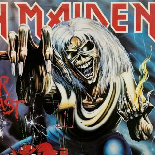 1982 Iron Maiden Album Number Of The Beast Record Lp Vinyl Is Near