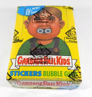 1988 Topps Gpk Garbage Pail Kids Series 12 Box,  25 Cents (48) Bbce Non X - Out