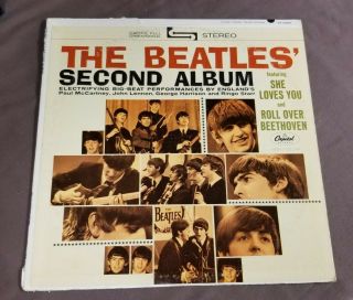1968 The Beatles " Second Album " Lp - Jacksonville Reissue - Capitol (st - 2080) Ex,