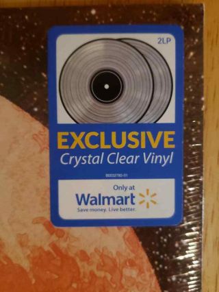 Kid Cudi Man On The Moon Walmart Exclusive Clear Vinyl - 12 