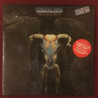 Eagles One Of These Nights - 1975 Asylum Lp Embossed Cover Nm In Shrink