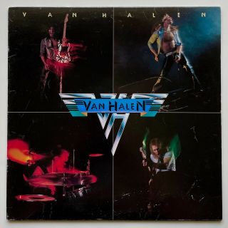 1979 Van Halen 1st Album Self Titled Record W Inner Lp Vinyl Is Nr