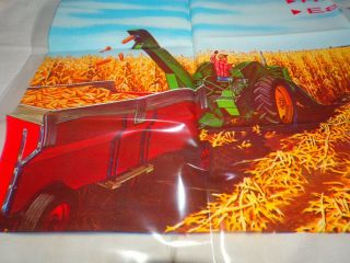 2 Vintage Plastic PIONEER Seed Corn Food Bag Sack John Deere Tractor Ford Pickup 3