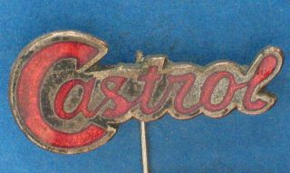 65 Castrol Vintage Enamel Lapel Pin