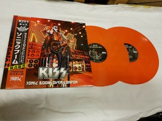 Kiss - Sonic Boom Over London (2 X Orange Vinyl,  Poster) - Top