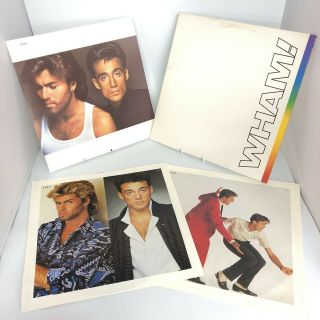 Wham The Final 1986 Vinyl Double Lp Epic Records Extended Versions 38040 Cp