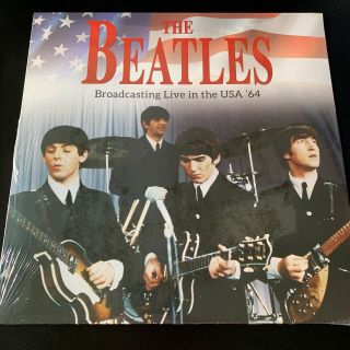 The Beatles,  Broadcasting Live In The Usa 1964,  Ltd Ed Blue Colored Vinyl Lp