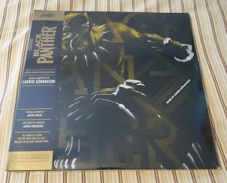 Black Panther Soundtrack Lp (mondocon Purple Vinyl) 3 Records Mondo❗