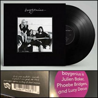 Boygenius Vinyl Dl - Lucy Dacus Julien Baker Phoebe Bridgers Mary Lambert