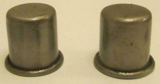 Set Of 2 Metal Oil Caps For Master Oil Spouts