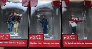 Coca - Cola Main Street Figures