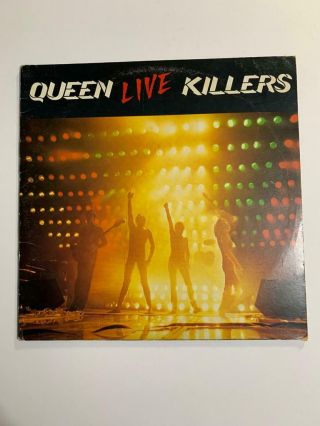 Queen ‎– Live Killers Vinyl Lp 1979 Uk 1st Press Vg - Vg,