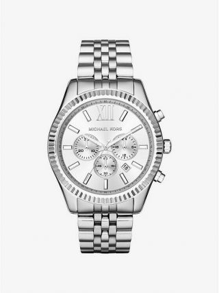 Michael Kors Lexington Mk5555 Chronograph Stainless Steel 38 Mm Watch