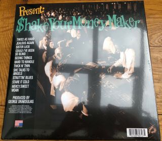 THE BLACK CROWES Shake Your Money Maker Limited Evergreen Coloured Vinyl LP 3
