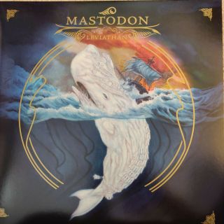 Mastodon - Leviathan Vinyl Lp White/gold Color Nm